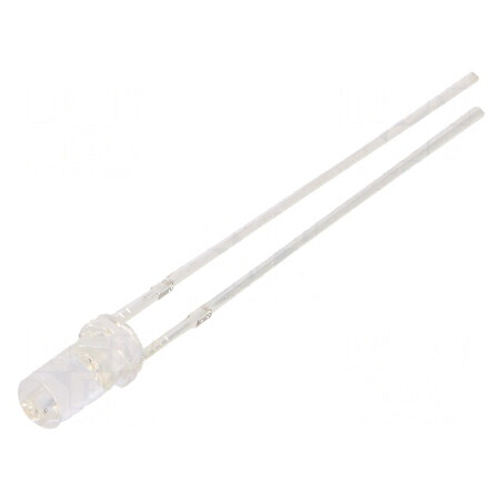 LED 3mm Verde 2180-3000mcd 50° Plat Nr. term: 2 | Electronic-mag.ro | Componente Electronice