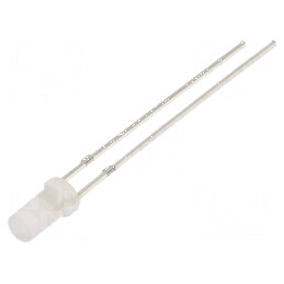 LED 3mm verde 750-1120mcd 140° plat 2 term | Electronic-mag.ro | Componente Electronice