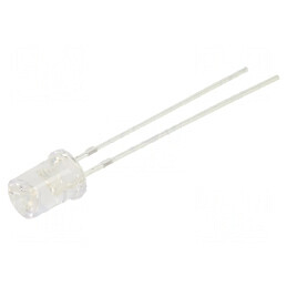 LED 5mm verde 1120-1560mcd 120° concav 102mW | Electronic-mag.ro | Componente Electronice
