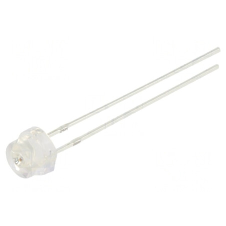 LED 4,8mm portocalie 2000-3000mcd 100° convex | Electronic-mag.ro | Componente Electronice