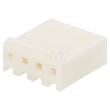 Rampă cu încuietoare 04P SL156 HSG NATL | Electronic-mag.ro | Componente Electronice