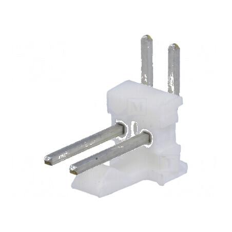 Conector cablu-placă soclu tată PIN 2 2,54mm THT MTA-100 | Electronic-mag.ro | Componente Electronice