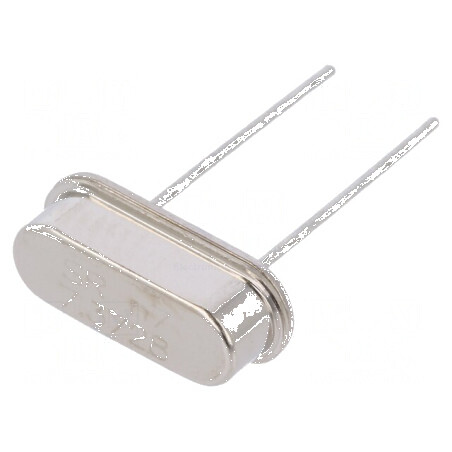 Rezonator cu cuarț 7,3728MHz ±30ppm 20pF THT HC49-S | Electronic-mag.ro | Componente Electronice