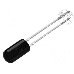 Fototranzistor 5mm 940nm 30V Lentilă Neagră 70mW | Electronic-mag.ro | Componente Electronice