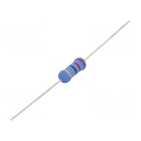 Rezistor metal oxide 22Ω 2W ±5% Ø5x12mm -55÷155°C | Electronic-mag.ro | Componente Electronice