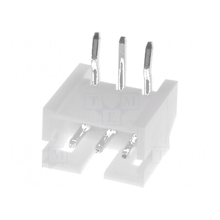 Conector cablu-placă soclu tată PIN 3 PH Pas 2mm THT 100V 2A | Electronic-mag.ro | Componente Electronice