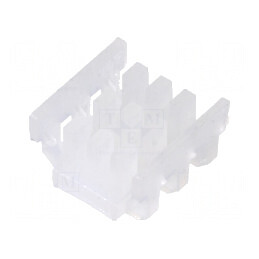 Capac protecţie PIN 3 de capăt, trecere 2,54mm MAS-CON | Electronic-mag.ro | Componente Electronice