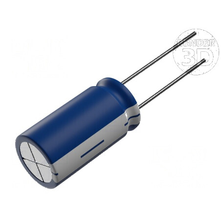 Condensator electrolitic THT 680uF 35VDC Ø12,5x20mm ±20% | Electronic-mag.ro | Componente Electronice