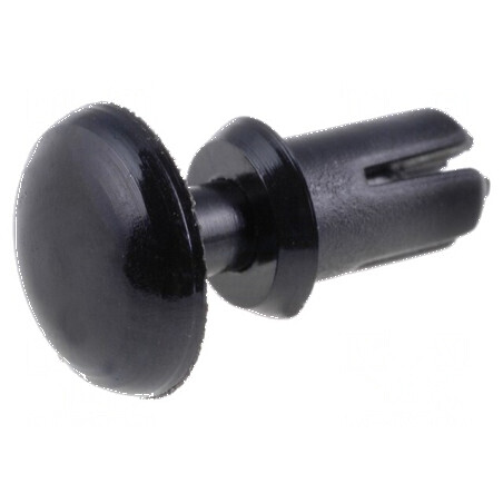 Diblu poliamidă 4mm negru UL94V-2 | Electronic-mag.ro | Componente Electronice