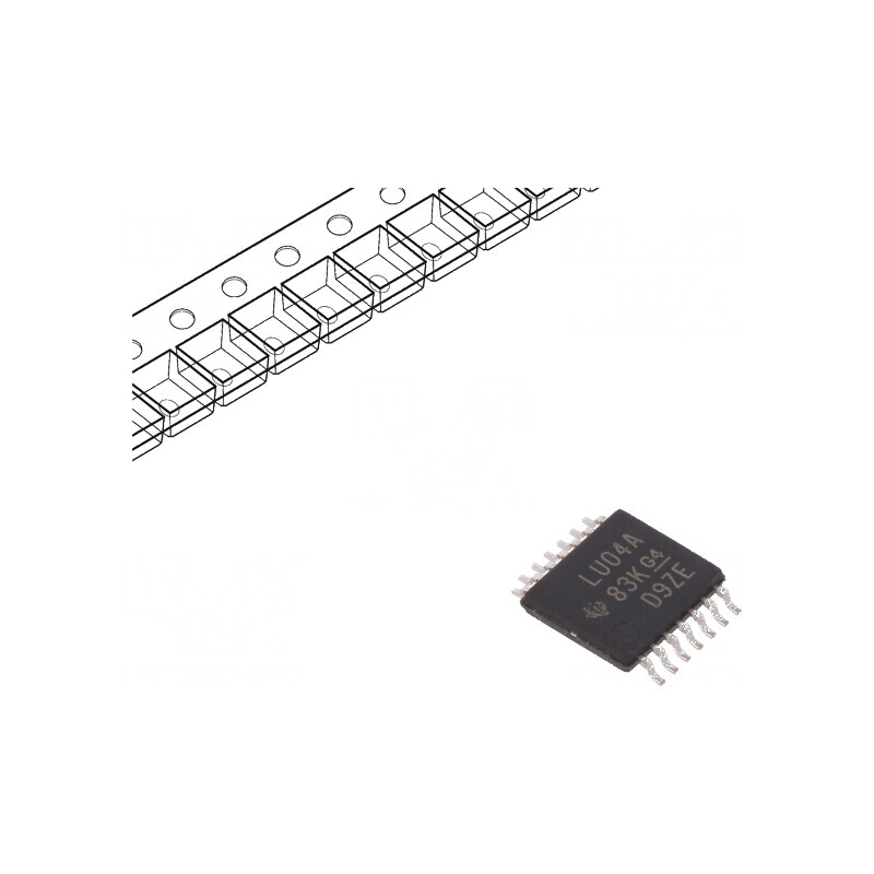 IC digital NOT Ch 6 SMD TSSOP14 2-5,5VDC -40-85°C rola bandă | Electronic-mag.ro | Componente Electronice