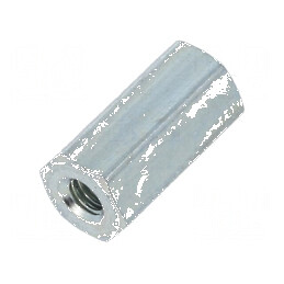 Piuliță distanțieră filetată 10mm M2,5 hexagonală | Electronic-mag.ro | Componente Electronice