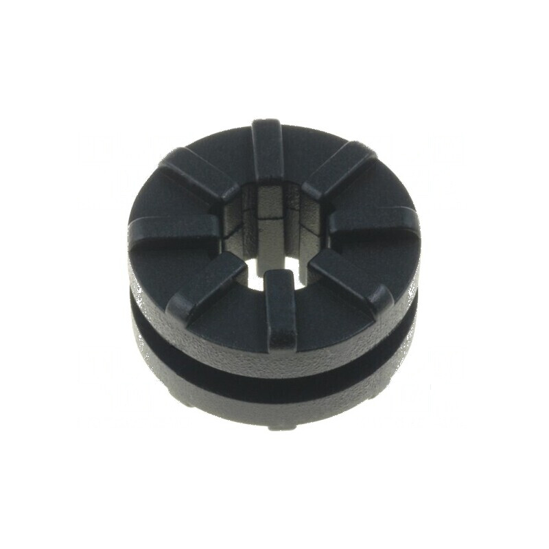 Manșon negru Øorif. pentru montaj 9mm, grosime panou max. 2mm, Øext. 14,5mm | Electronic-mag.ro | Componente Electronice Manșon negru Øorif. pentru montaj 9mm, grosime panou max. 2mm, Øext. 14,5mm | Electronic-mag.ro | Componente Electronice