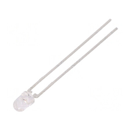 LED 3mm roșie 6,3÷25mcd 32° convex | Electronic-mag.ro | Componente Electronice