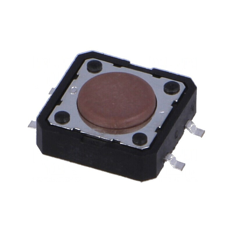 Microîntrerupător TACT SPST-NO 0,05A/12VDC SMT | Electronic-mag.ro | Componente Electronice Microîntrerupător TACT SPST-NO 0,05A/12VDC SMT | Electronic-mag.ro | Componente Electronice