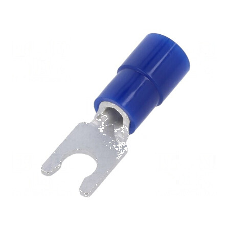 Furcă M3,5 Ø 3,7mm pentru cablu cupru 1,04÷2,63mm2 crimpată | Electronic-mag.ro | Componente Electronice
