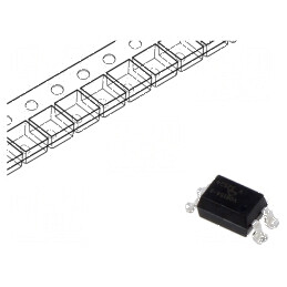 Optocuplor SMD 1 Canal OUT Tranzistori Izolatie 5kV Uce 70V SMD4 | Electronic-mag.ro | Componente Electronice