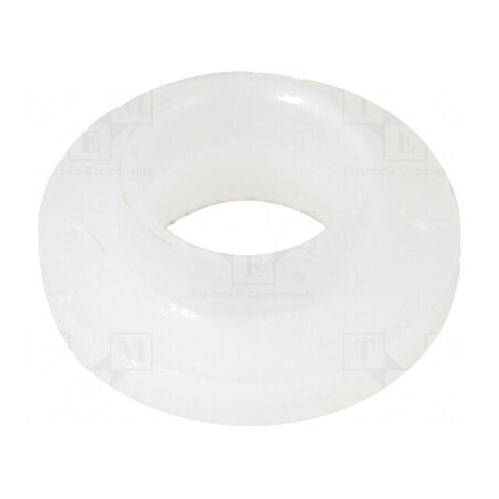 Bucșă izolantă poliamidă Ø5,2mm H: 1,6mm naturală UL94V-2 | Electronic-mag.ro | Componente Electronice
