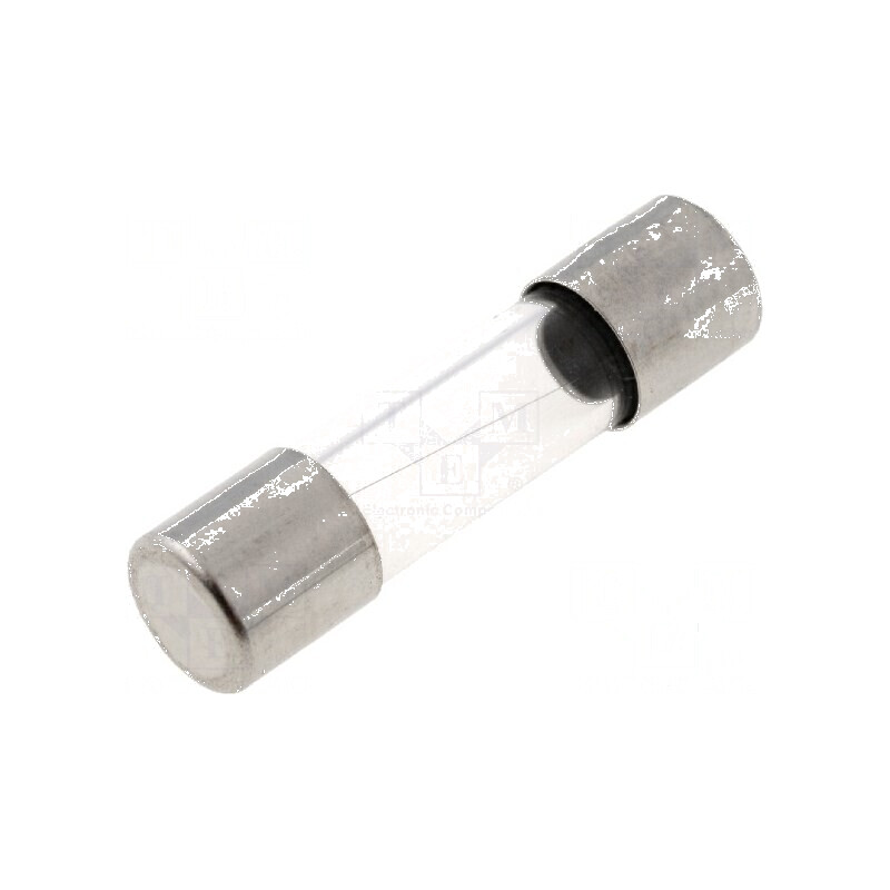 Siguranță cilindrică sticlă 1,6A 250VAC | Electronic-mag.ro | Componente Electronice