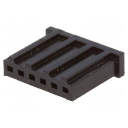 Conector cablu-placă mufă mamă AMPMODU MOD II 2,54mm 6 pini | Electronic-mag.ro | Componente Electronice