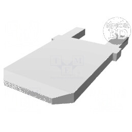 Terminal plat 6,3mm 0,8mm tată THT alamă cositorit drept | Electronic-mag.ro | Componente Electronice