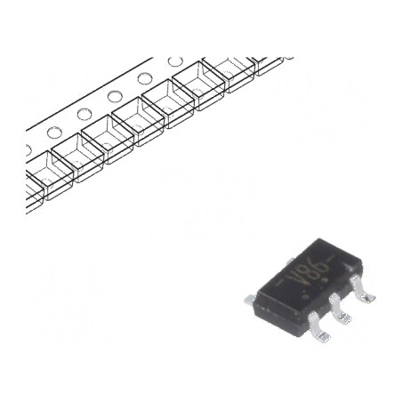 Circuit integrat digital XOR 1 intrare 2 ieșiri CMOS TTL SMD SC74A Mini Logic LVC | Electronic-mag.ro | Componente Electronice