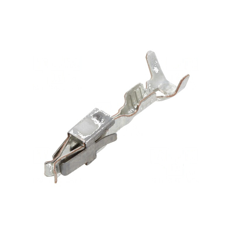 Pin mamă cupru cositorit 2,8x0,8mm 20AWG pentru cabluri 0,5÷1mm2 JPT | Electronic-mag.ro | Componente Electronice