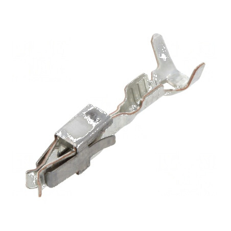 Pin mamă cupru cositorit 2,8x0,8mm 20AWG pentru cabluri 0,5÷1mm2 JPT | Electronic-mag.ro | Componente Electronice