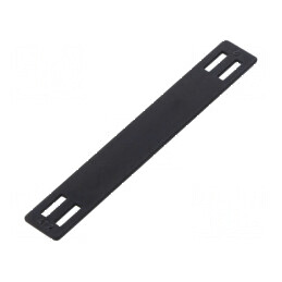 Etichetă poliamidă neagră 9mm -40÷85°C prin orificiu | Electronic-mag.ro | Componente Electronice