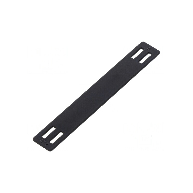 Etichetă poliamidă neagră 9mm -40÷85°C prin orificiu | Electronic-mag.ro | Componente Electronice