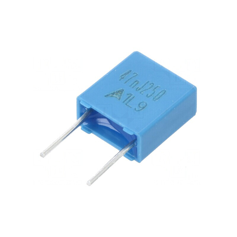 Condensator poliester 0,047uF 160VAC 250VDC 5mm ±5% THT | Electronic-mag.ro | Componente Electronice