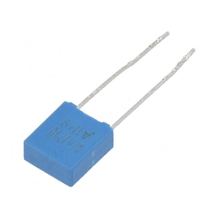 Condensator poliester 0,047uF 160VAC 250VDC 5mm ±10% THT | Electronic-mag.ro | Componente Electronice