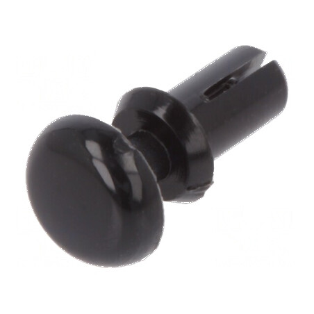 Diblu poliamidă 4,8mm x 2,7mm negru | Electronic-mag.ro | Componente Electronice