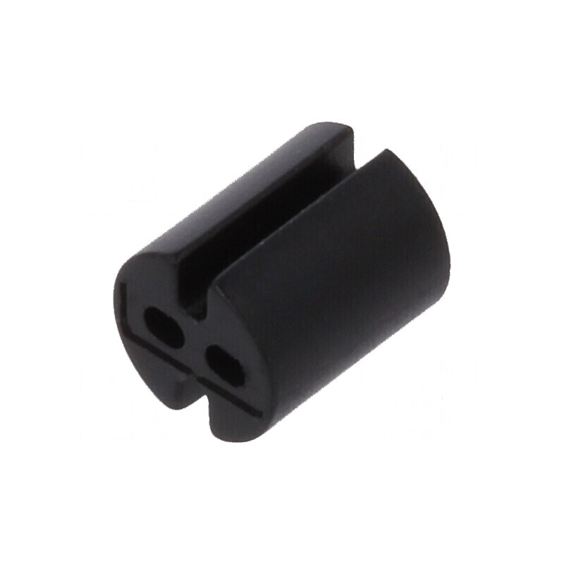 Bucșă de distanțare LED neagră Øext: 4mm, ØLED: 3mm, Lungime: 4,8mm | Electronic-mag.ro | Componente Electronice Bucșă de distanțare LED neagră Øext: 4mm, ØLED: 3mm, Lungime: 4,8mm | Electronic-mag.ro | Componente Electronice