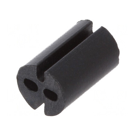Bucșă de distanțare LED 4mm neagră | Electronic-mag.ro | Componente Electronice