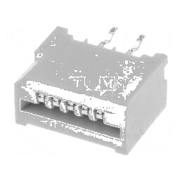Conector FFC/FPC drept PIN 5 Non-ZIF THT cositorit 20mΩ 500V | Electronic-mag.ro | Componente Electronice