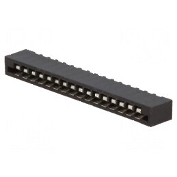 Conector FFC/FPC 16 pini Non-ZIF THT cositorit | Electronic-mag.ro | Componente Electronice