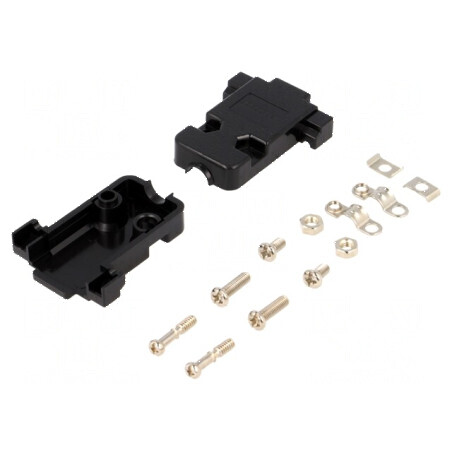 Carcasă pentru conectori D-Sub 9pin și D-Sub HD 15pin | Electronic-mag.ro | Componente Electronice