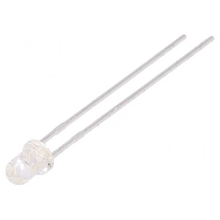 Emiţător IR 3mm 940nm transparent 8-12mW 50° THT 20mA | Electronic-mag.ro | Componente Electronice