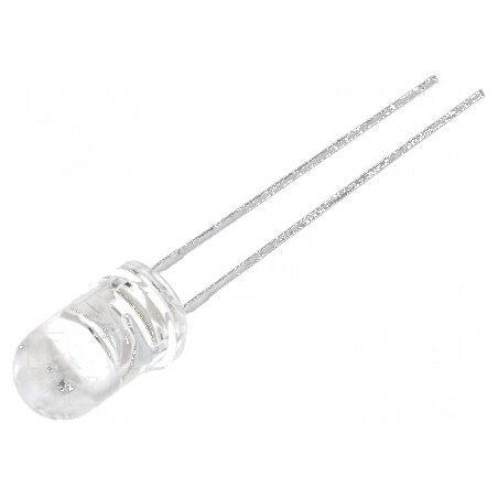 Emițător IR 5mm 940nm 20mW 30° THT Transparent | Electronic-mag.ro | Componente Electronice