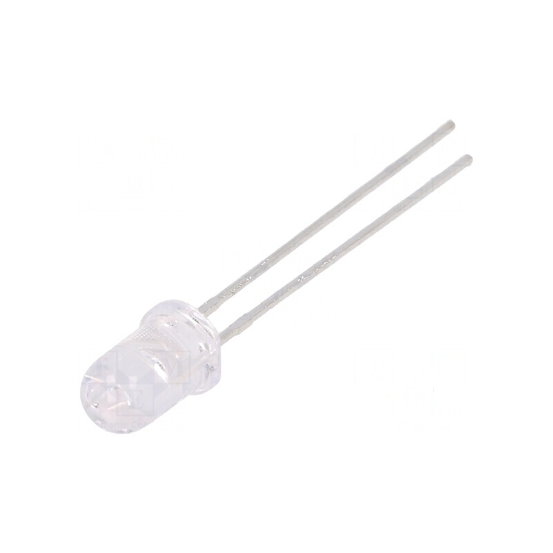 Emițător IR 5mm 940nm 15-30mW THT 20mA | Electronic-mag.ro | Componente Electronice