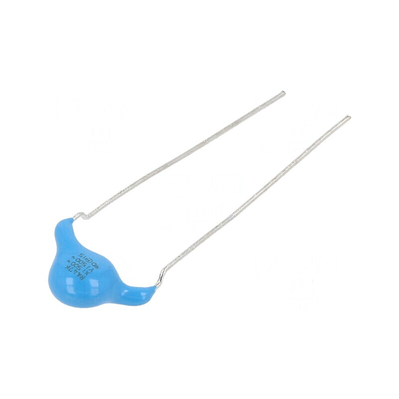 Condensator ceramic 47pF 500VAC ±10% THT 10mm X1,Y1 | Electronic-mag.ro | Componente Electronice