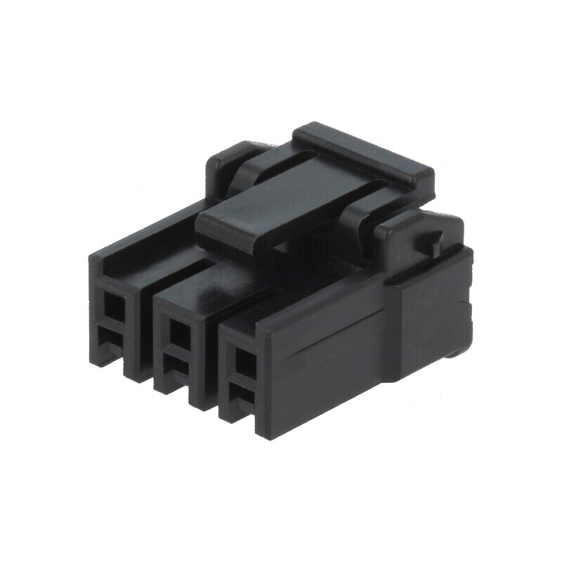 Conector cablu-placă DF63 3,96mm PIN 3 mamă crimpat | Electronic-mag.ro | Componente Electronice
