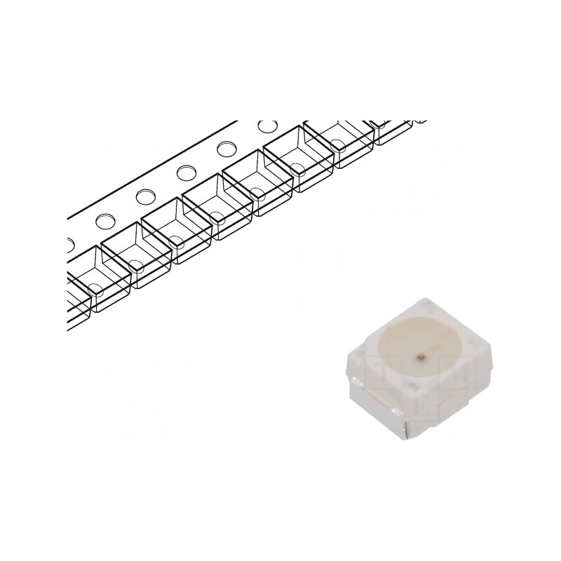 LED SMD 3528 roșie 150-350mcd 20mA 3,5x2,8x1,9mm | Electronic-mag.ro | Componente Electronice LED SMD 3528 roșie 150-350mcd 20mA 3,5x2,8x1,9mm | Electronic-mag.ro | Componente Electronice