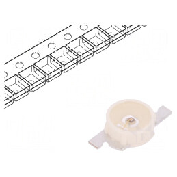LED SMD portocalie Ø2,1mm 20mA 120° 480-950mlm 140-355mcd | Electronic-mag.ro | Componente Electronice