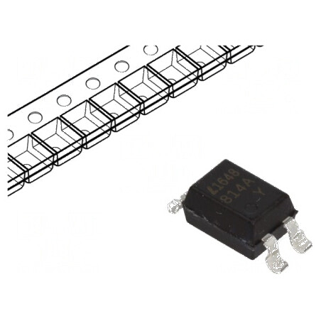 Optocuplor SMD 1 Canal, 5kV Izolare, 35V Uce, Rolă | Electronic-mag.ro | Componente Electronice