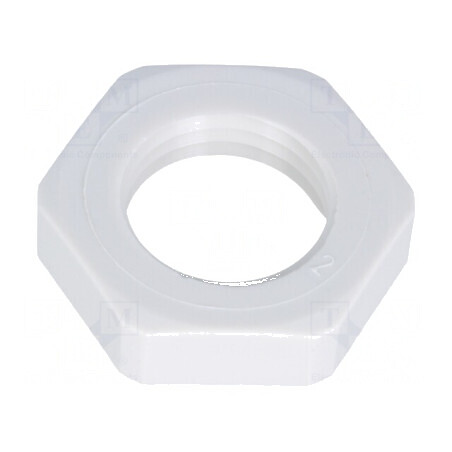 Piuliță PG7 poliamidă 19mm cu filet PG | Electronic-mag.ro | Componente Electronice