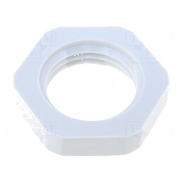 Piuliță PG9 din poliamidă 22mm cu filet PG | Electronic-mag.ro | Componente Electronice