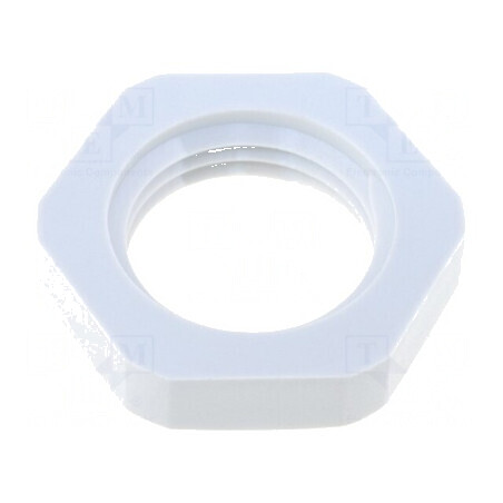 Piuliță PG9 din poliamidă 22mm cu filet PG | Electronic-mag.ro | Componente Electronice