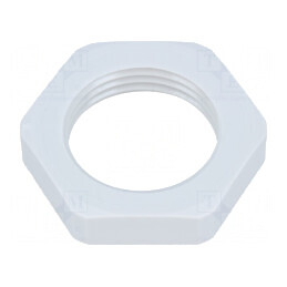 Piuliță M20 din poliamidă 27mm cu filet metric 1,5 | Electronic-mag.ro | Componente Electronice