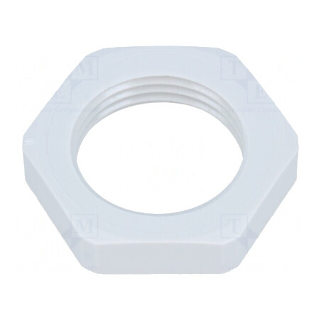 Piuliță M20 din poliamidă 27mm cu filet metric 1,5 | Electronic-mag.ro | Componente Electronice